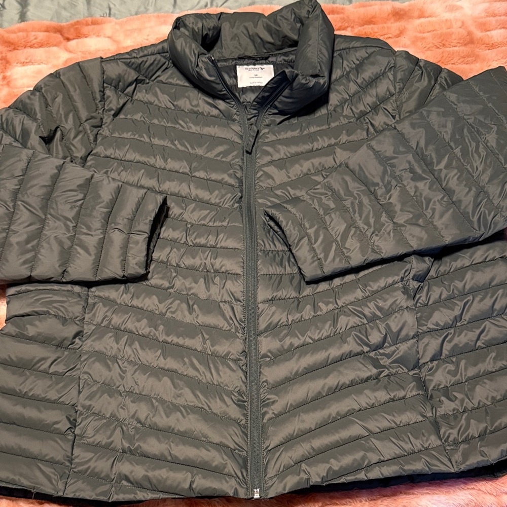 Women's forest green Quilted Jacket